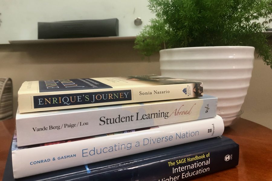 stack of books