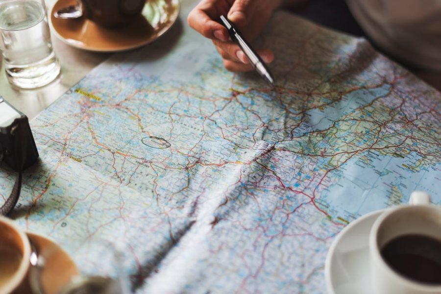 Paper map